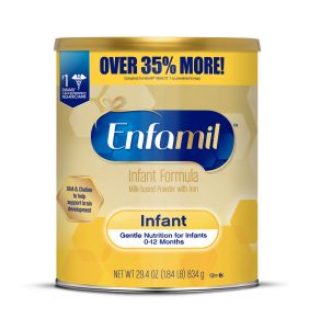 Enfamil Infant Formula – Milk-based Baby Formula with Iron – Powder